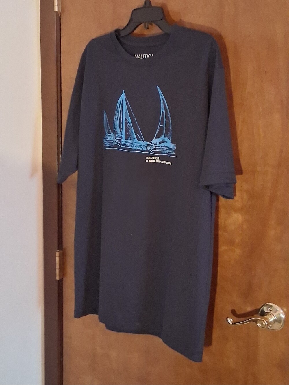 Nautica Sailing Shirt 2XL Nautical Style Excellent Pre-Owned Condition